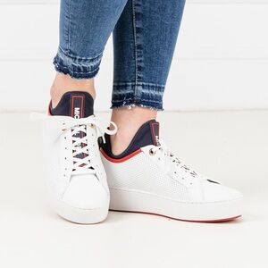 Michael Kors leather white sneakers